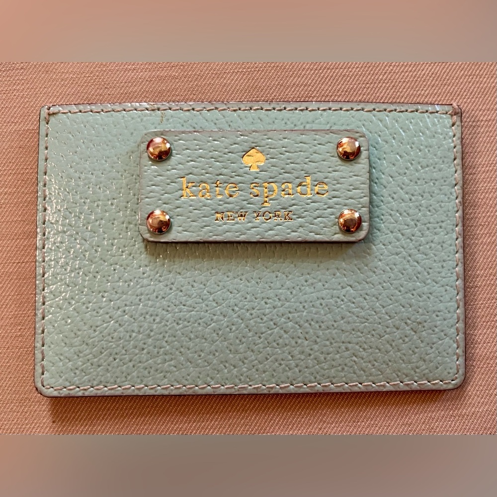 Kate Spade Grain Leather Card Holder